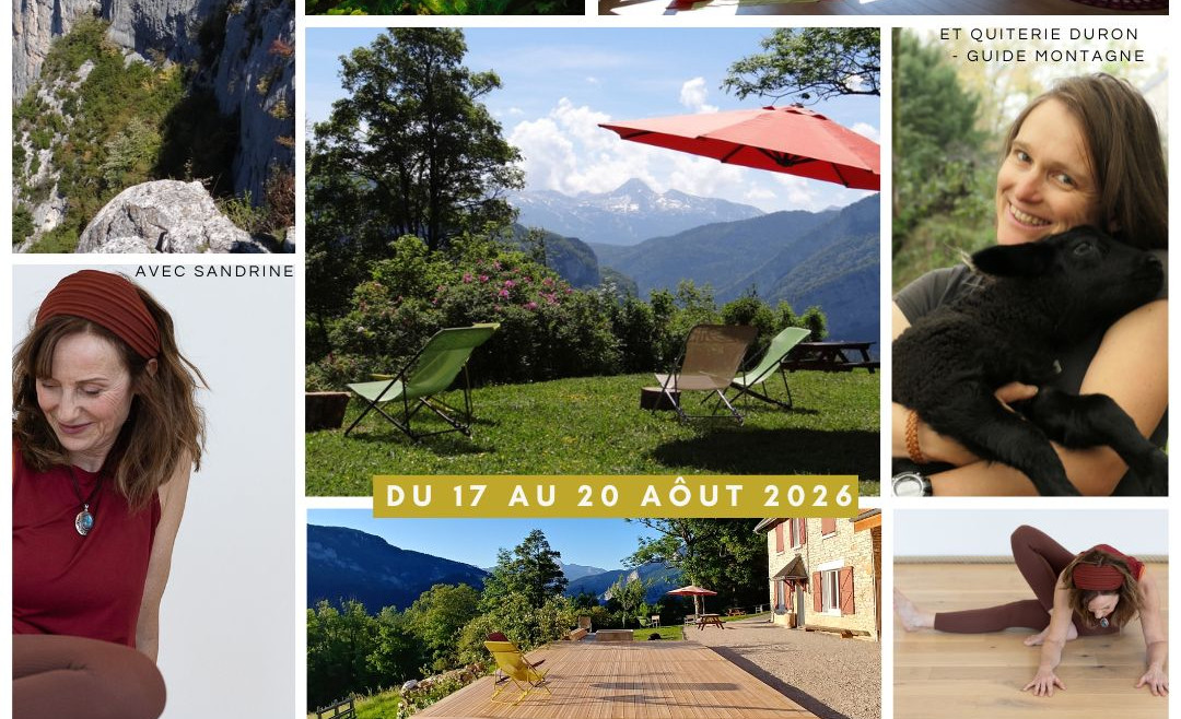 Séjour Rando Flow dans le Vercors Sauvage du 17 au 20 août 2026